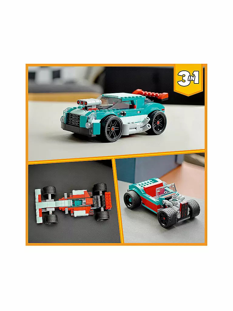 LEGO | Creator - Straßenflitzer 31127 | keine Farbe