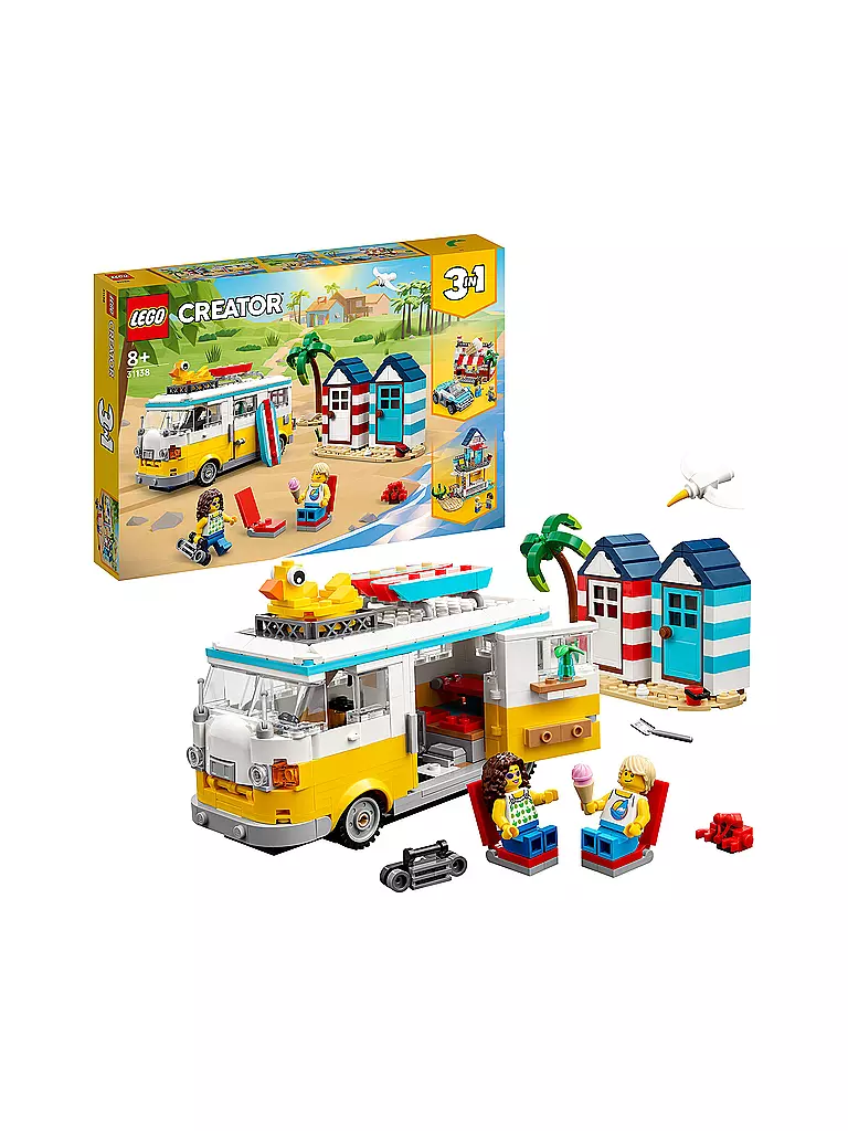 LEGO | Creator - Strandcampingbus 31138 | keine Farbe