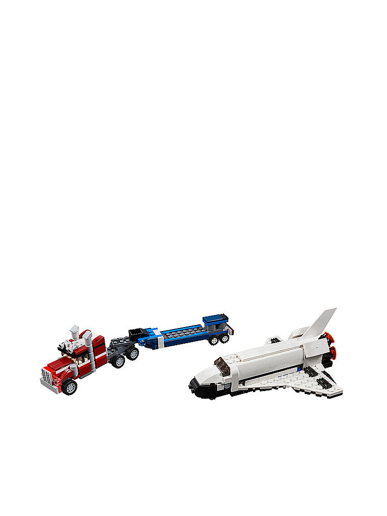 LEGO | Creator - Transporter für Space-Shuttle 31091 | transparent