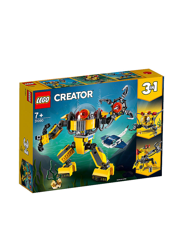 LEGO | Creator - Unterwasser Roboter 31090  | transparent
