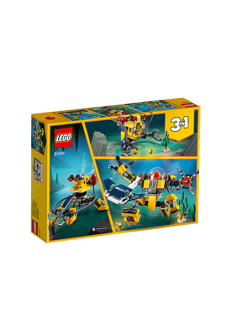 LEGO | Creator - Unterwasser Roboter 31090  | transparent