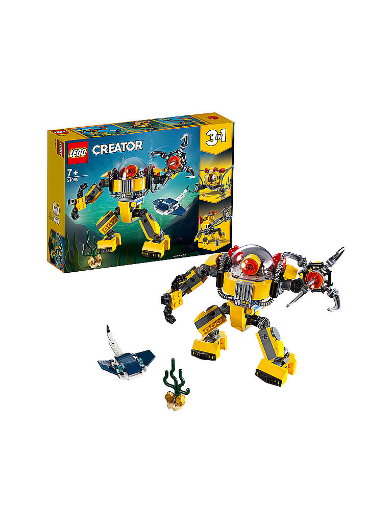 LEGO | Creator - Unterwasser Roboter 31090  | transparent