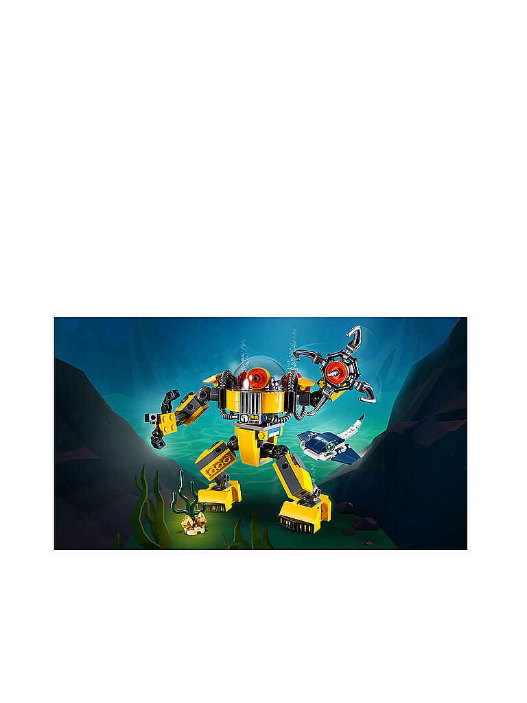 LEGO | Creator - Unterwasser Roboter 31090  | transparent