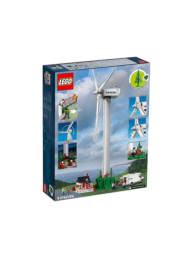 LEGO | Creator - Vestas Windkraftanlage 10268 | transparent