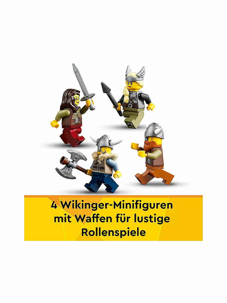 LEGO | Creator - Wikingerschiff mit Midgardschlange 31132 | keine Farbe