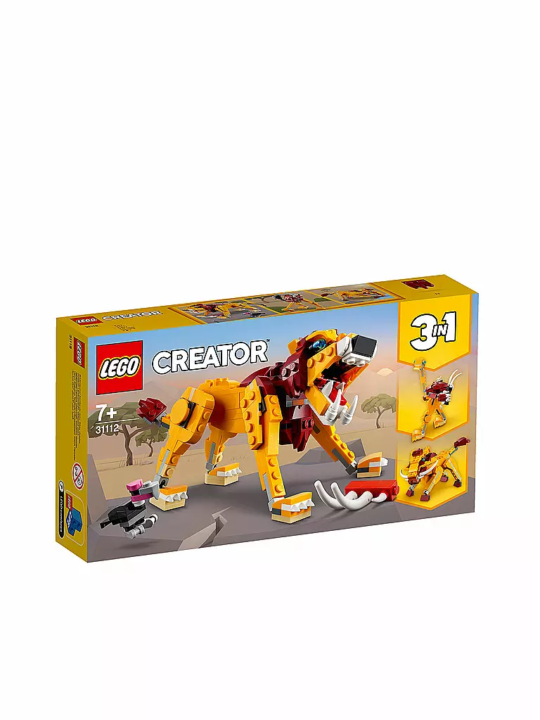 LEGO | Creator - Wilder Löwe 31112 | keine Farbe