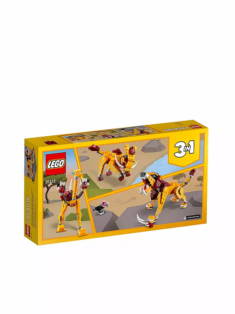 LEGO | Creator - Wilder Löwe 31112 | keine Farbe