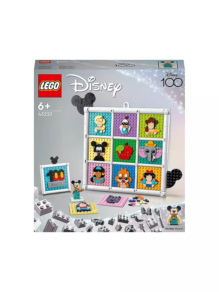 LEGO | Disney - 100 Jahre Disney Zeichentrickikonen 43221 | keine Farbe