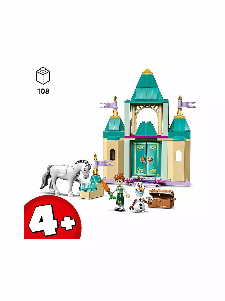 LEGO | Disney - Annas und Olafs Spielspaß im Schloss 43204 | keine Farbe