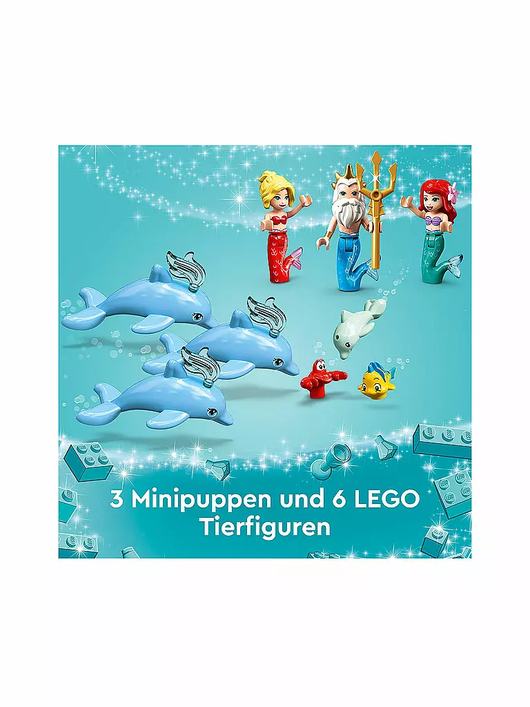 LEGO | Disney - Arielles Unterwasserschloss 43207 | keine Farbe