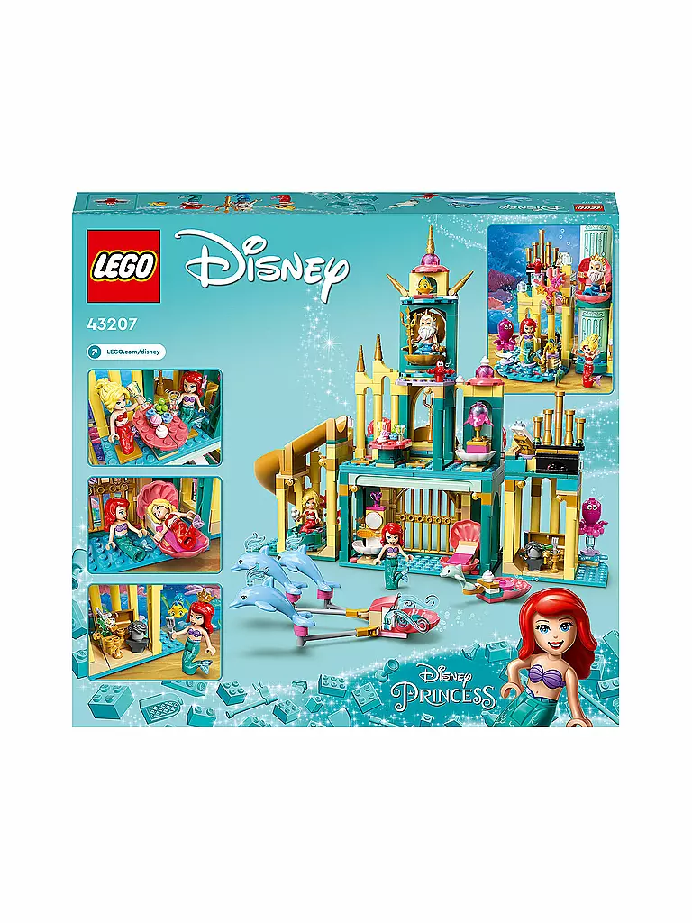 LEGO | Disney - Arielles Unterwasserschloss 43207 | keine Farbe