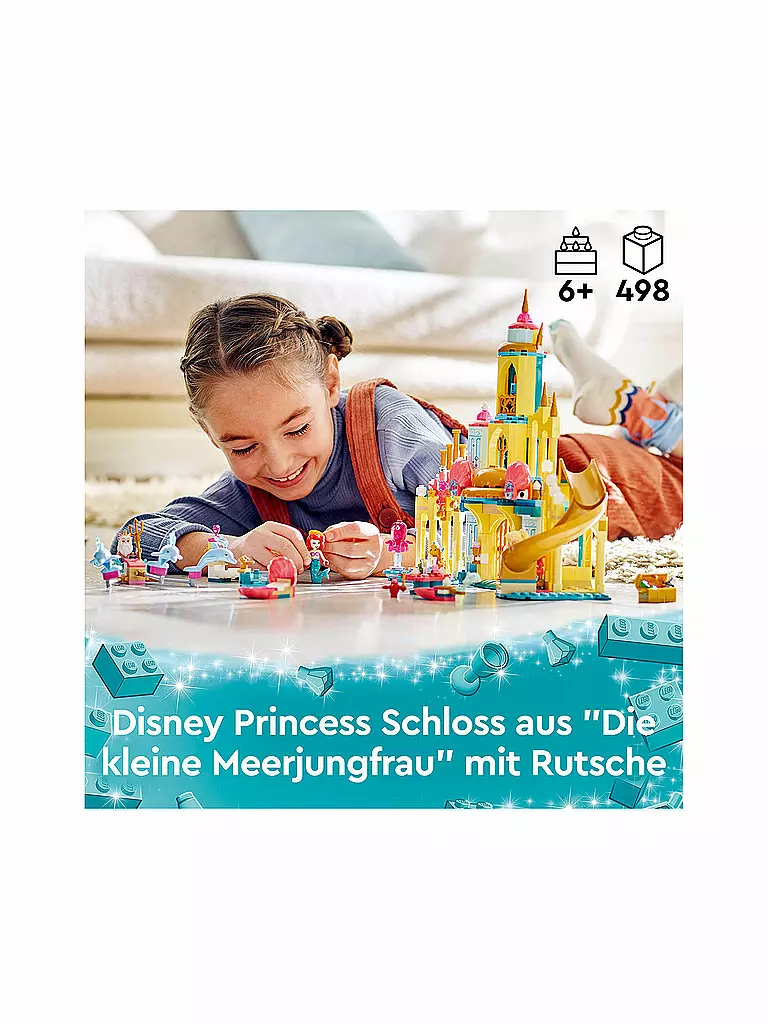 LEGO | Disney - Arielles Unterwasserschloss 43207 | keine Farbe