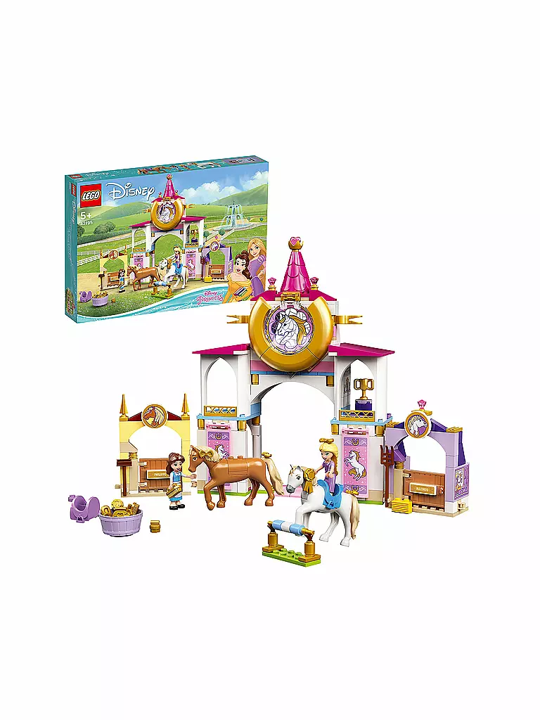 LEGO | Disney - Belles und Rapunzels königliche Ställe 43195 | keine Farbe