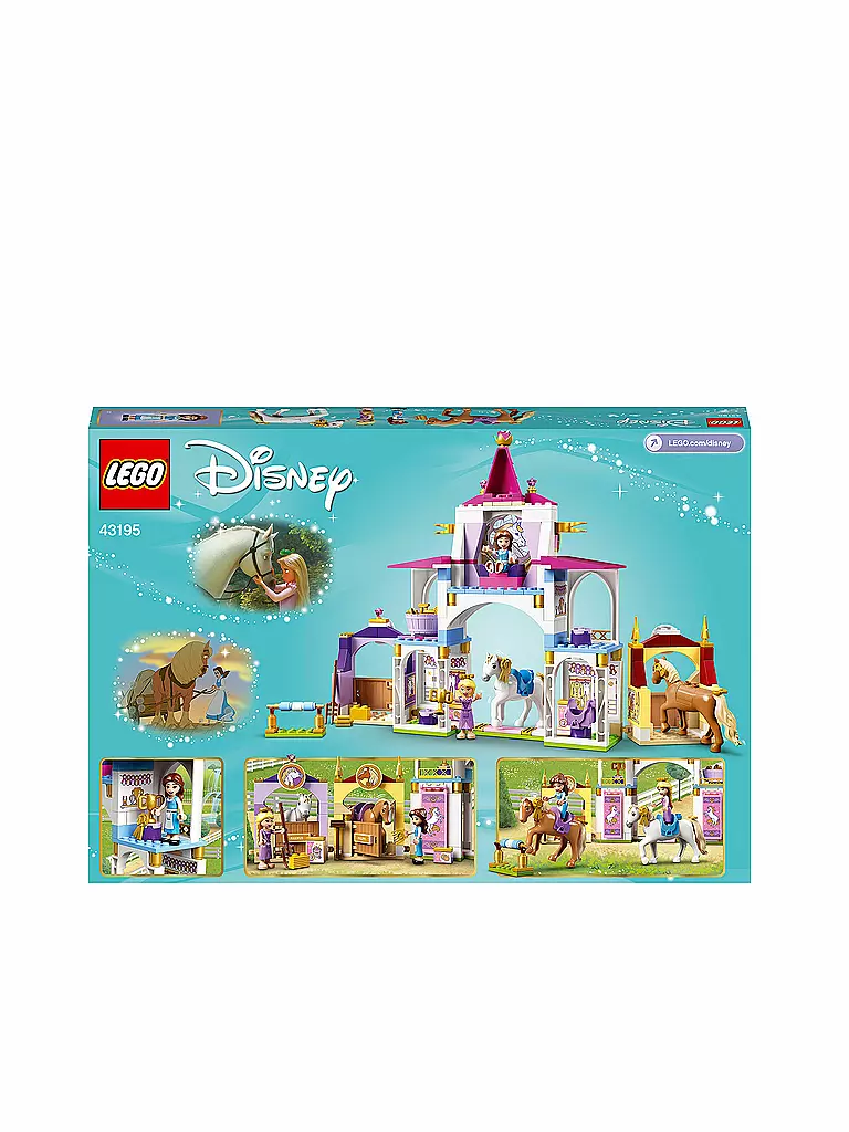 LEGO | Disney - Belles und Rapunzels königliche Ställe 43195 | keine Farbe