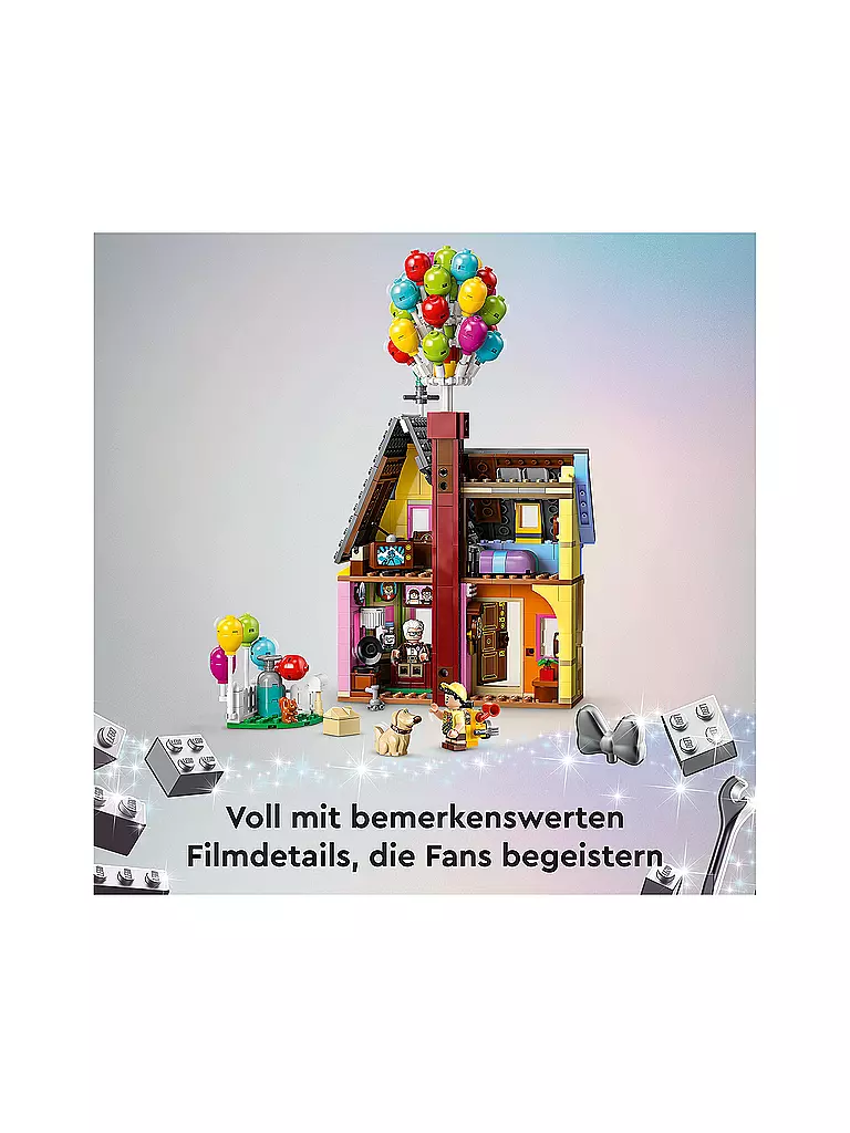 LEGO | Disney - Carls Haus aus Oben 43217 | keine Farbe