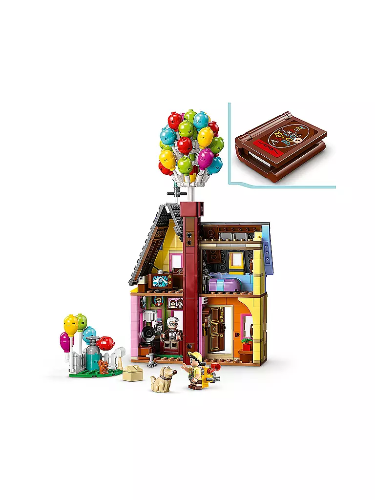 LEGO | Disney - Carls Haus aus Oben 43217 | keine Farbe