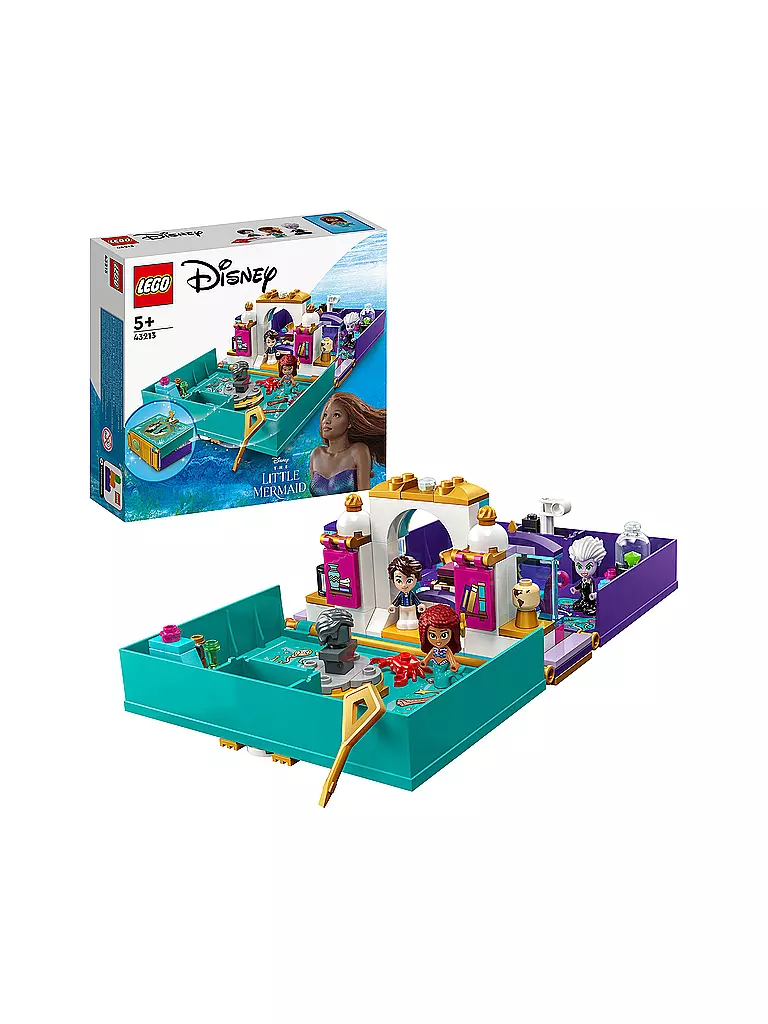 LEGO | Disney - Die kleine Meerjungfrau – Märchenbuch 43213 | keine Farbe