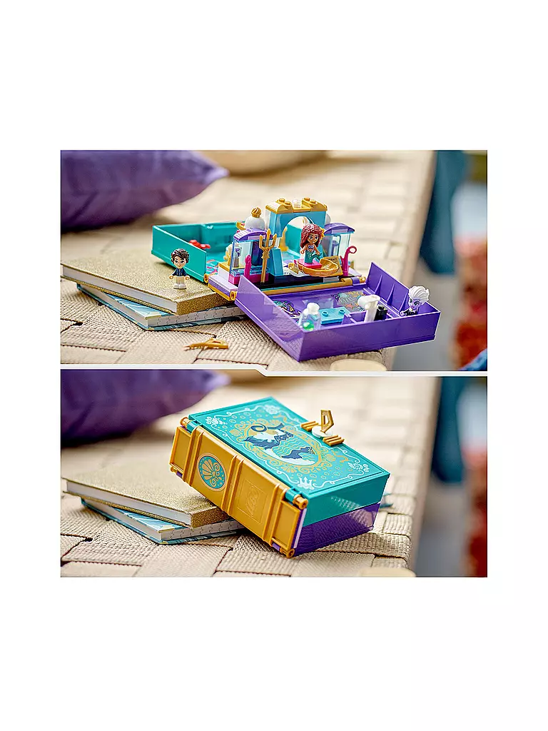 LEGO | Disney - Die kleine Meerjungfrau – Märchenbuch 43213 | keine Farbe