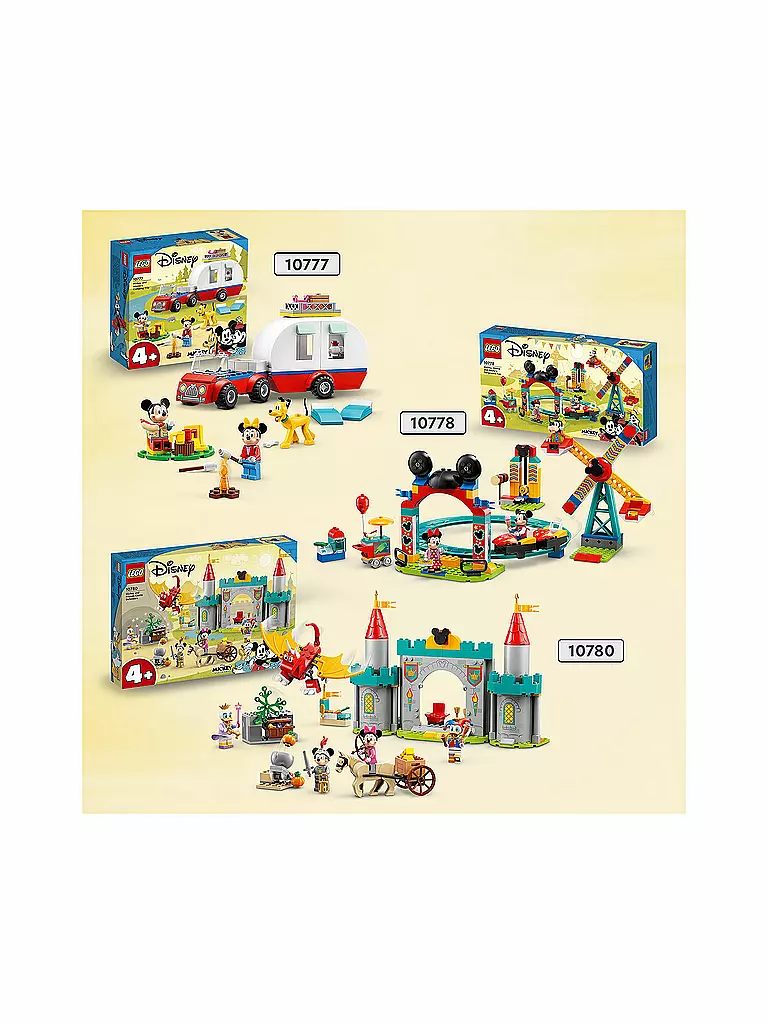 LEGO | Disney - Mickys Burgabenteuer 10780 | keine Farbe