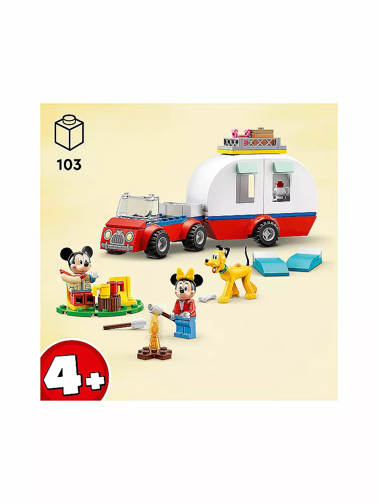 LEGO | Disney - Mickys und Minnies Campingausflug 10777 | keine Farbe