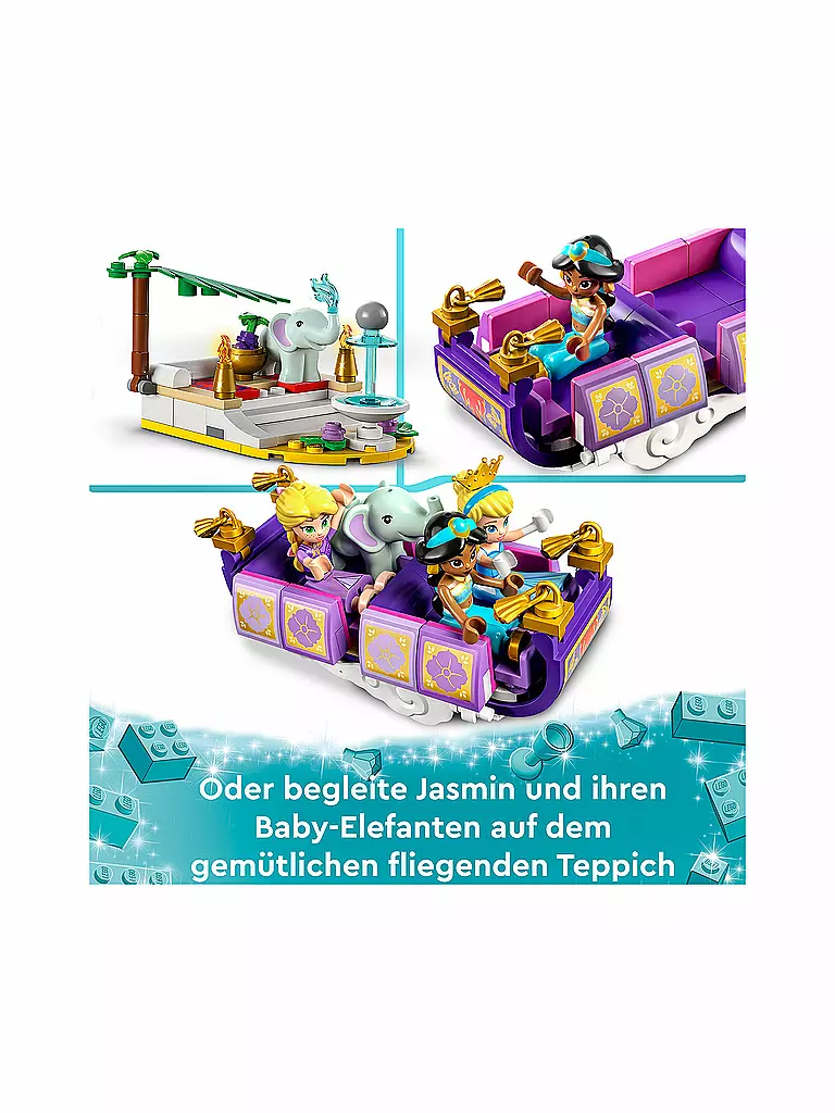 LEGO | Disney - Prinzessinnen auf magischer Reise 43216 | keine Farbe