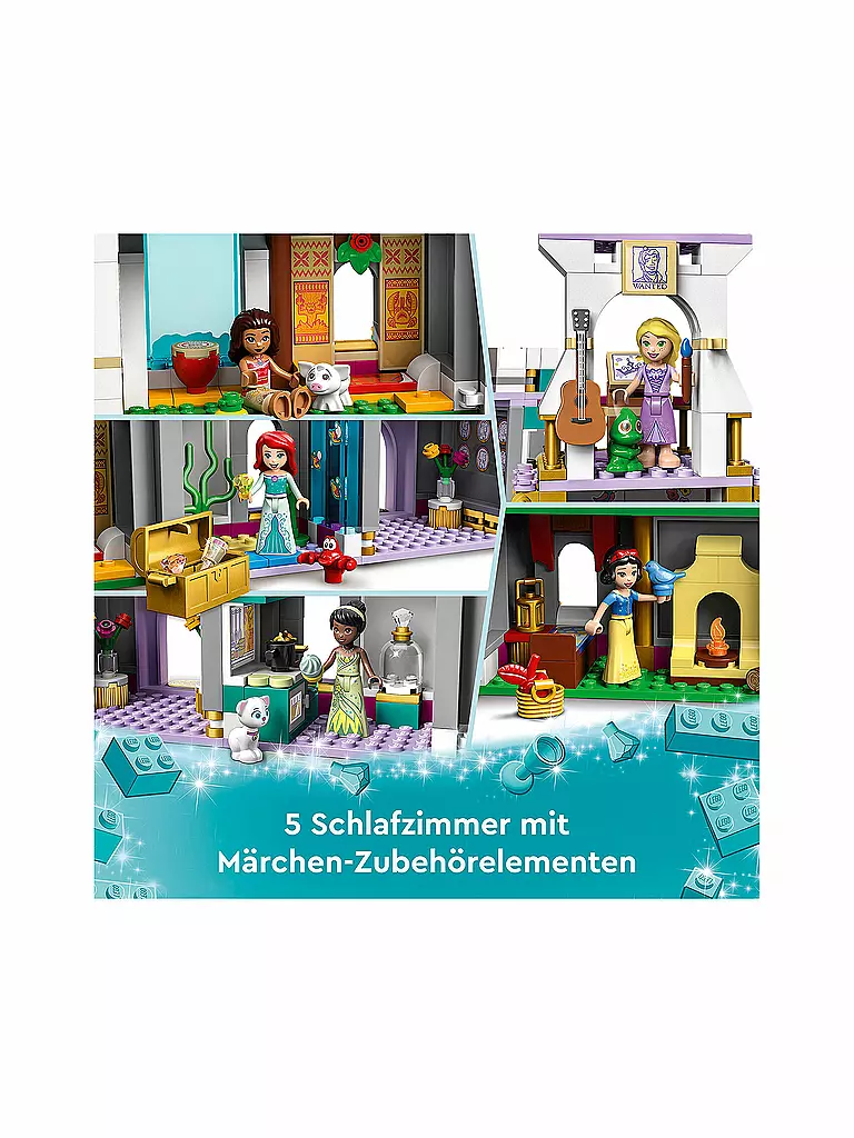 LEGO | Disney - Ultimatives Abenteuerschloss 43205 | keine Farbe