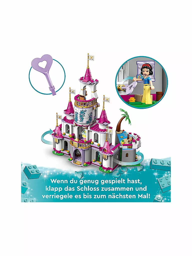 LEGO | Disney - Ultimatives Abenteuerschloss 43205 | keine Farbe