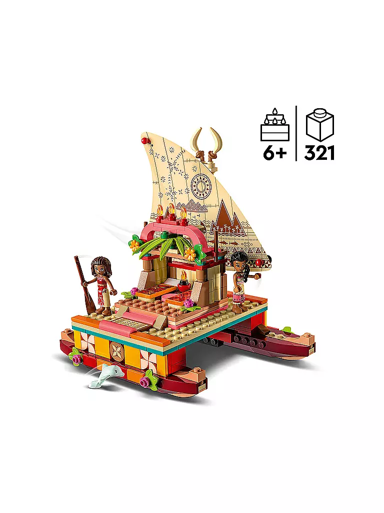 LEGO | Disney - Vaianas Katamaran 43210 | keine Farbe