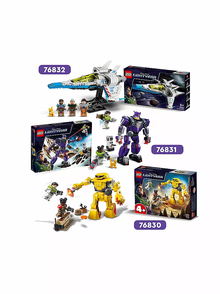 LEGO | Disney and Pixar‘s Lightyear - Zyclops-Verfolgungsjagd 76830 | keine Farbe