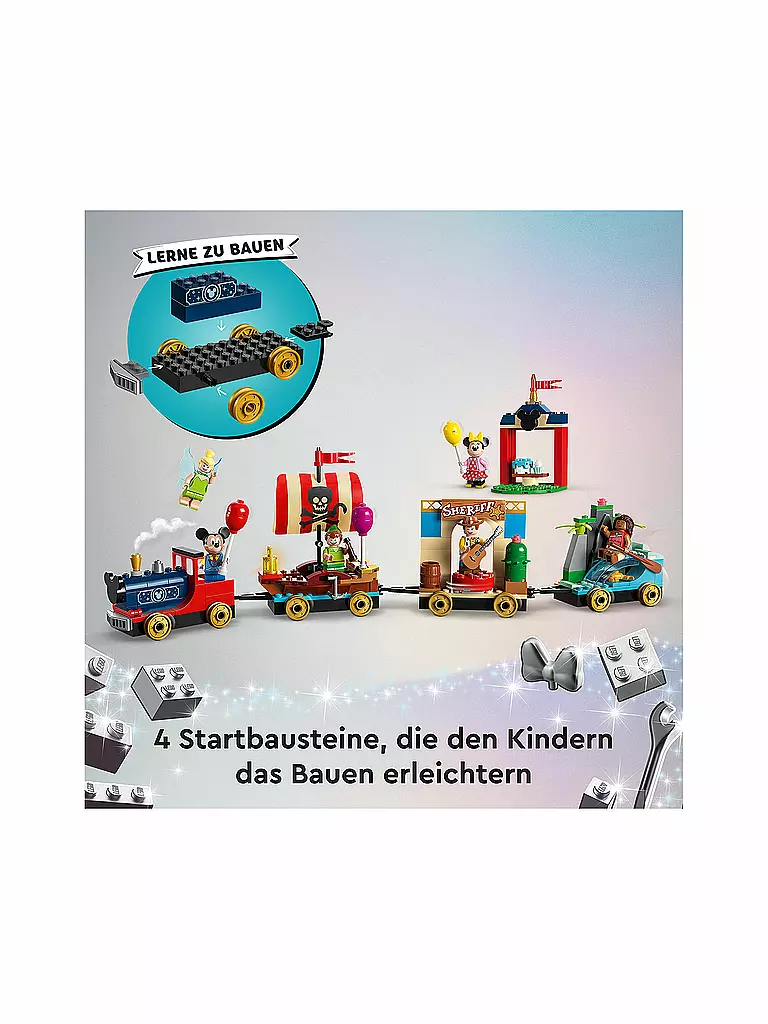 LEGO | Disney Geburtstagszug 43212 | keine Farbe