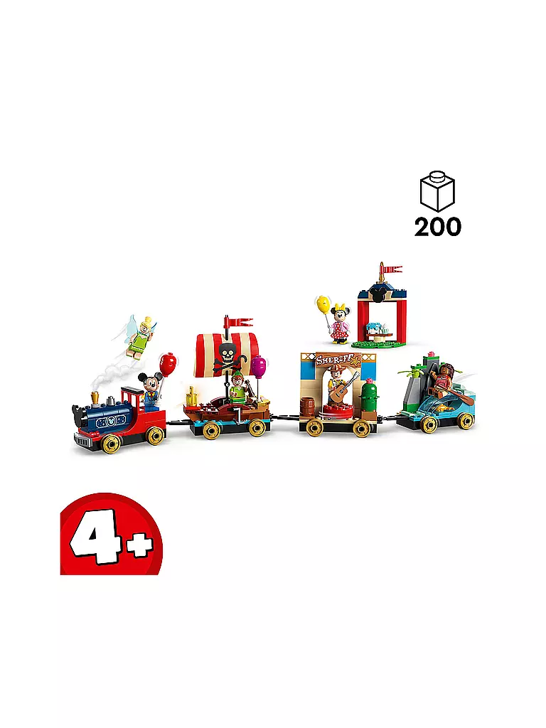 LEGO | Disney Geburtstagszug 43212 | keine Farbe