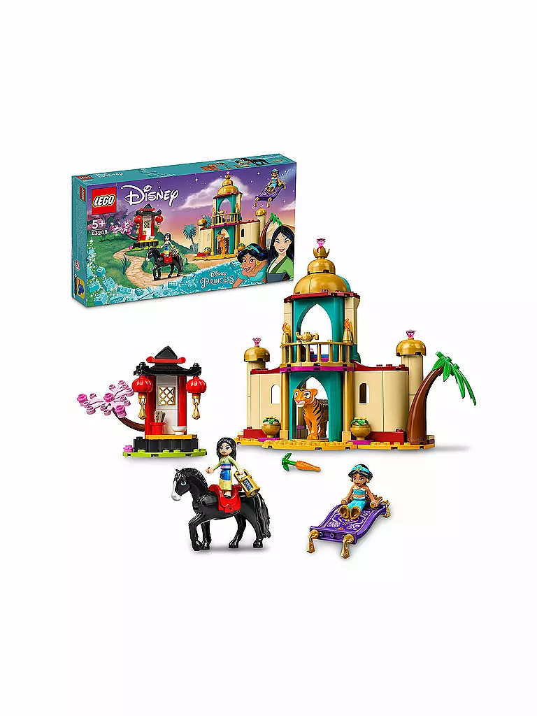 LEGO | Disney Princess - Jasmins und Mulans Abenteuer 43208 | keine Farbe