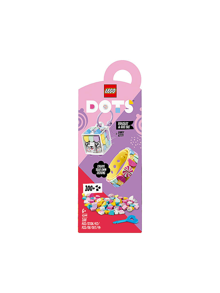 LEGO | Dots - Candy Kitty Armband & Taschenanhänger 41944 | keine Farbe