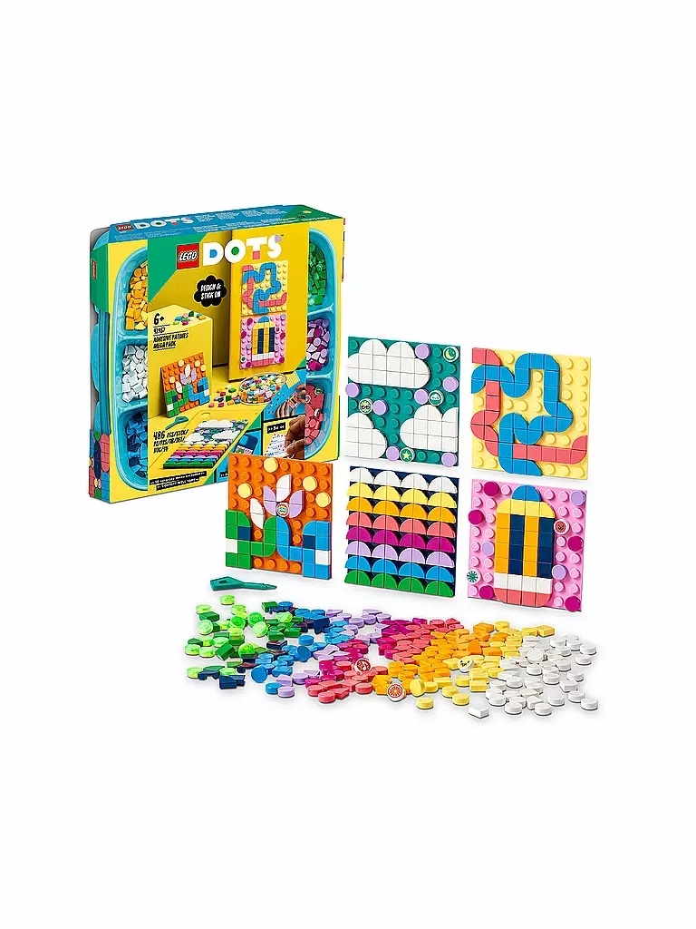 LEGO | Dots - Kreativ-Aufkleber Set 41957 | keine Farbe