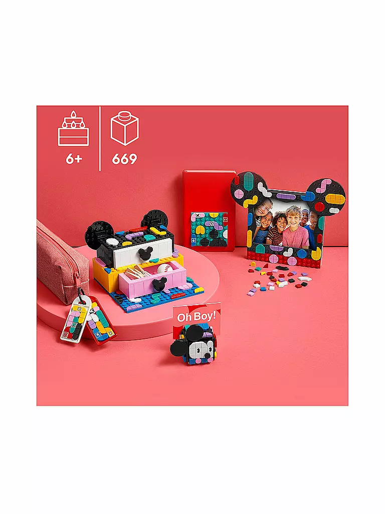LEGO | Dots - Micky & Minnie Kreativbox zum Schulanfang 41964 | keine Farbe