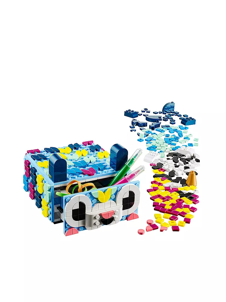 LEGO | Dots - Tier-Kreativbox mit Schubfach 41805 | keine Farbe