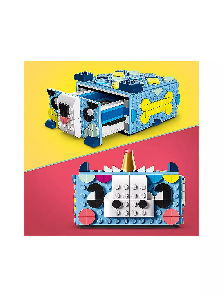 LEGO | Dots - Tier-Kreativbox mit Schubfach 41805 | keine Farbe