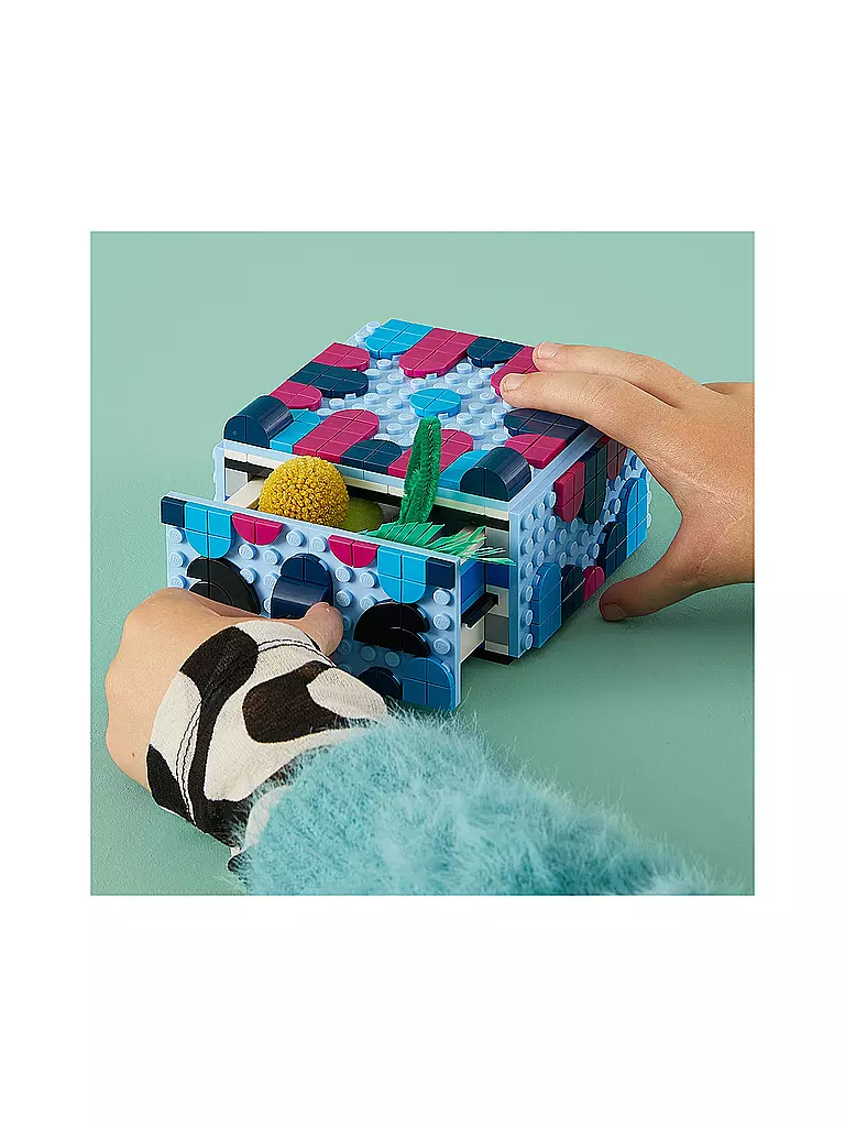 LEGO | Dots - Tier-Kreativbox mit Schubfach 41805 | keine Farbe