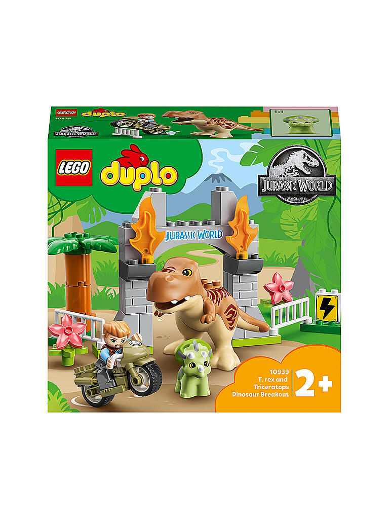 LEGO | Duplo -  Ausbruch des T. Rex und Triceratops 10939 | keine Farbe