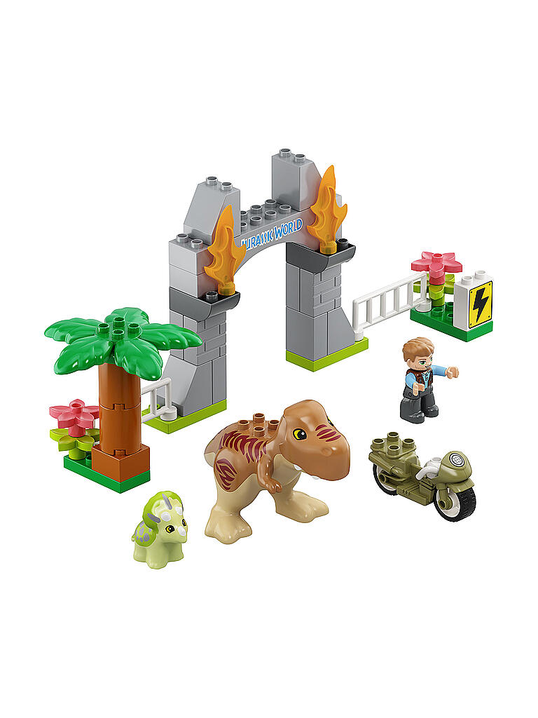 LEGO | Duplo -  Ausbruch des T. Rex und Triceratops 10939 | keine Farbe