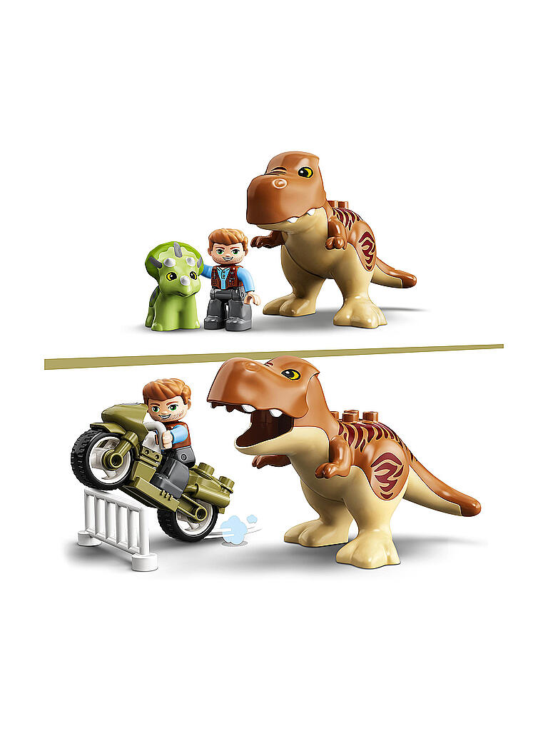 LEGO | Duplo -  Ausbruch des T. Rex und Triceratops 10939 | keine Farbe