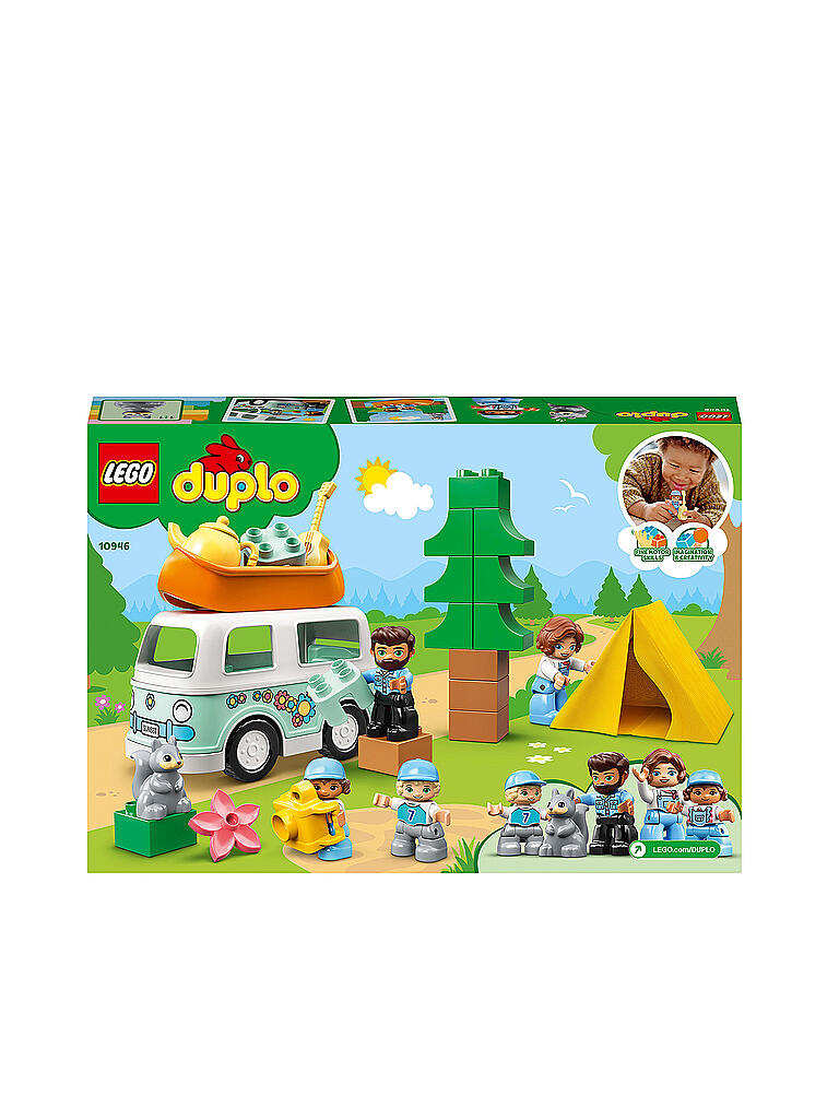 LEGO | Duplo - Familienabenteuer mit Campingbus 10946 | keine Farbe