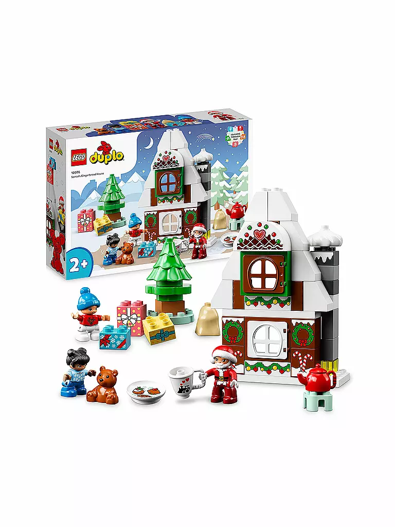 LEGO | Duplo - Lebkuchenhaus mit Weihnachtsmann 10976 | keine Farbe