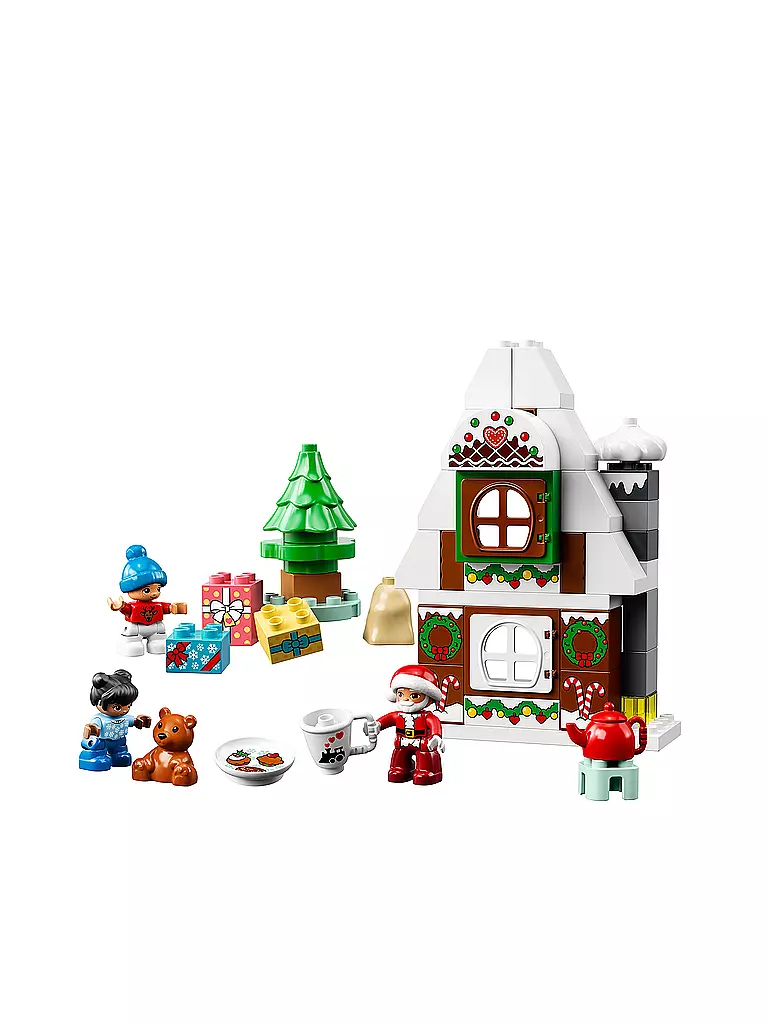 LEGO | Duplo - Lebkuchenhaus mit Weihnachtsmann 10976 | keine Farbe