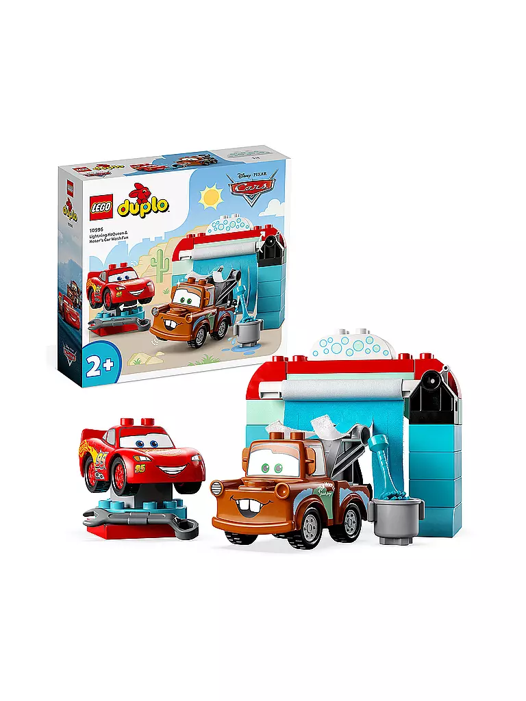 LEGO | Duplo - Lightning McQueen und Mater in der Waschanlage 10996 | keine Farbe