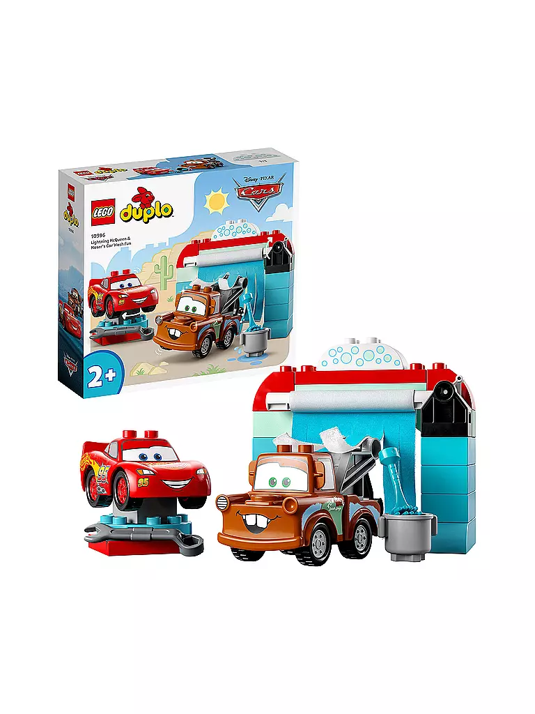 LEGO | Duplo - Lightning McQueen und Mater in der Waschanlage 10996 | keine Farbe