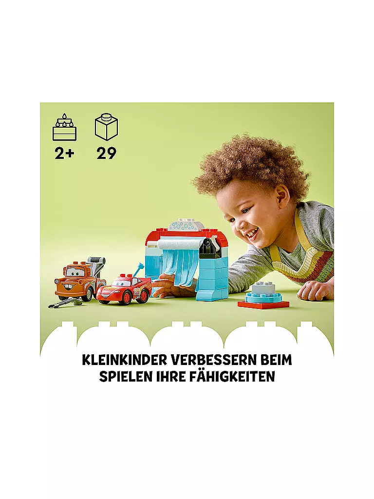 LEGO | Duplo - Lightning McQueen und Mater in der Waschanlage 10996 | keine Farbe