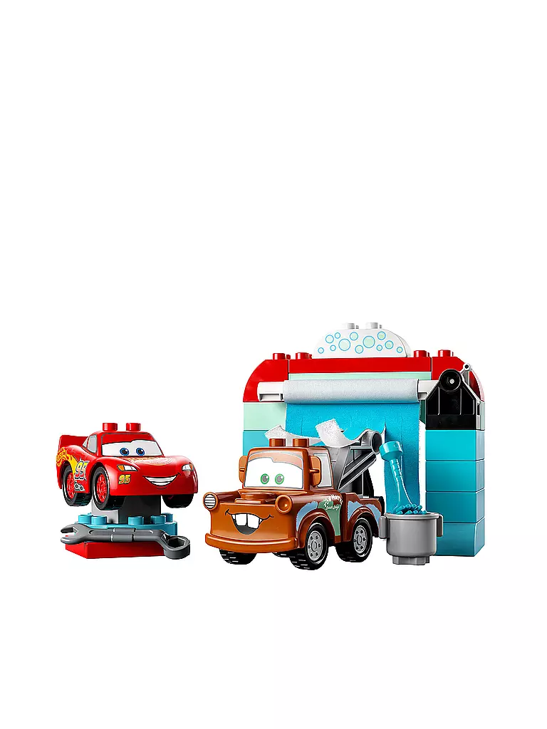 LEGO | Duplo - Lightning McQueen und Mater in der Waschanlage 10996 | keine Farbe