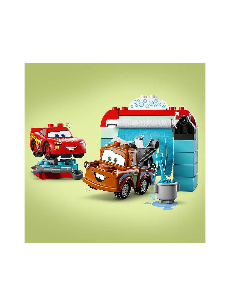 LEGO | Duplo - Lightning McQueen und Mater in der Waschanlage 10996 | keine Farbe