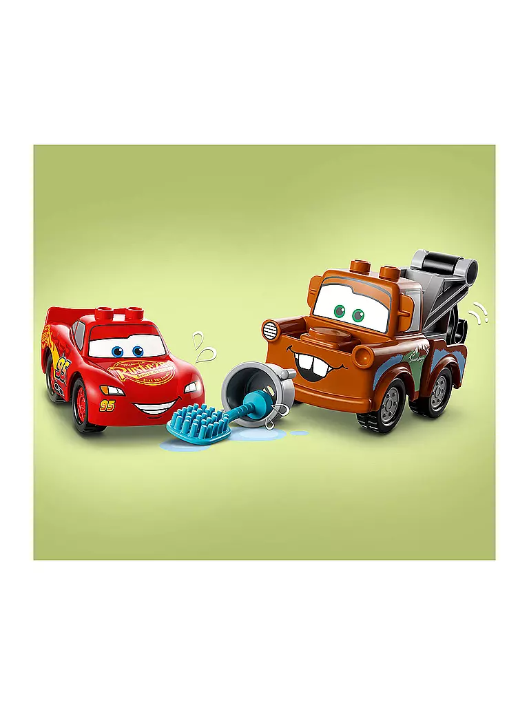 LEGO | Duplo - Lightning McQueen und Mater in der Waschanlage 10996 | keine Farbe
